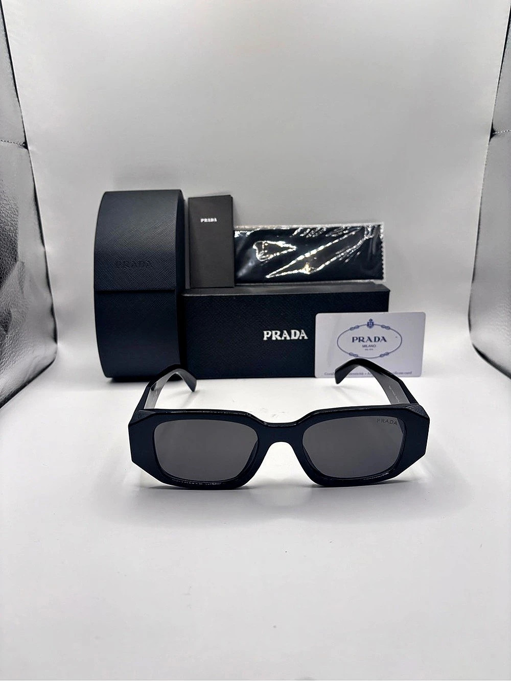 Prada Symbole Sunglasses PR 18WS Black
